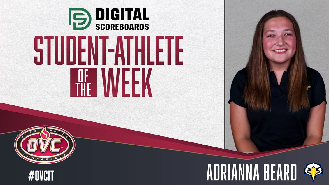 OVC Student-Athlete of the Week presented by Digital Scoreboards: Adrianna Beard