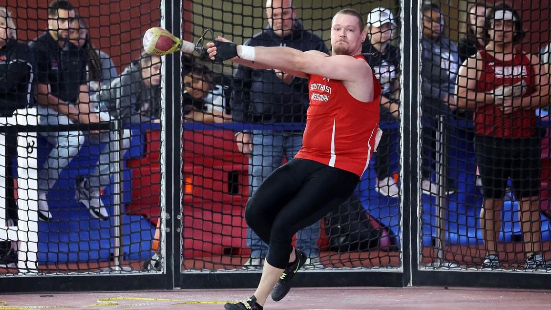 Feuerborn Earns All-American Honors in the Weight Throw at the NCAA Championships