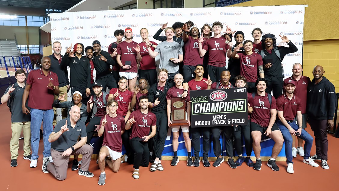Little Rock Men and Southeast Missouri Women Win 2024 OVC Indoor Track and Field Championships