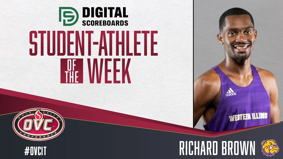 OVC Student-Athlete of the Week presented by Digital Scoreboards: Richard Brown