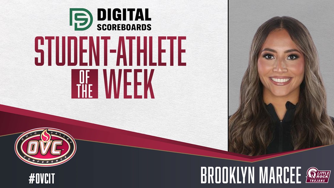 OVC Student-Athlete of the Week presented by Digital Scoreboards: Brooklyn Marcee
