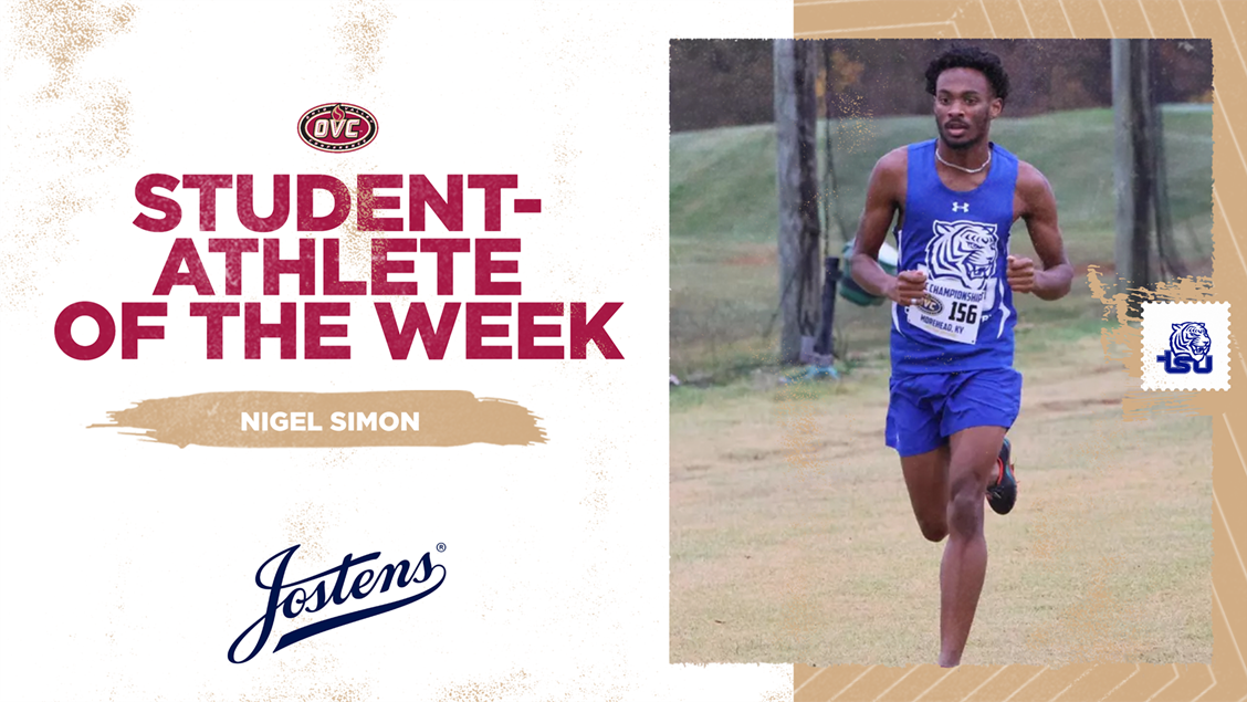 OVC Student-Athlete of the Week presented by Jostens: Nigel Simon
