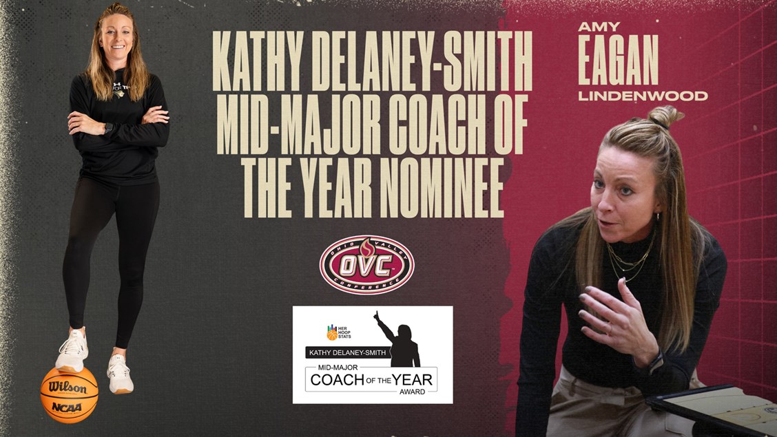Eagan Named to 2026 Kathy Delaney-Smith Mid-Major Coach of the Year Preseason Watch List