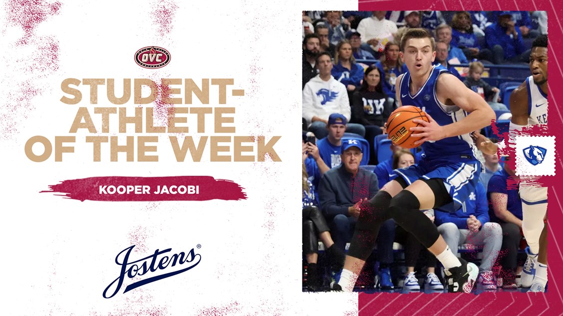 OVC Student-Athlete of the Week presented by Jostens: Kooper Jacobi