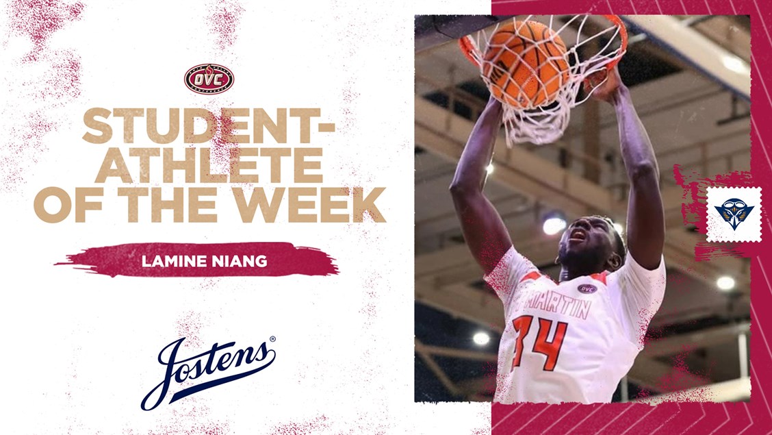 OVC Student-Athlete of the Week presented by Jostens: Lamine Niang