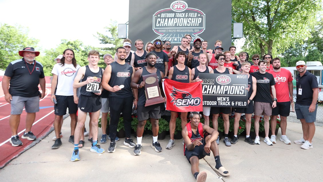 Southeast Missouri Men and Women Win 2025 OVC Outdoor Track and Field Championship