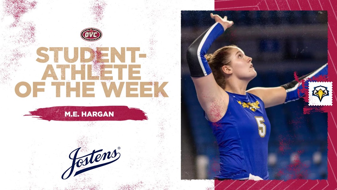 OVC Student-Athlete of the Week presented by Jostens: M.E. Hargan